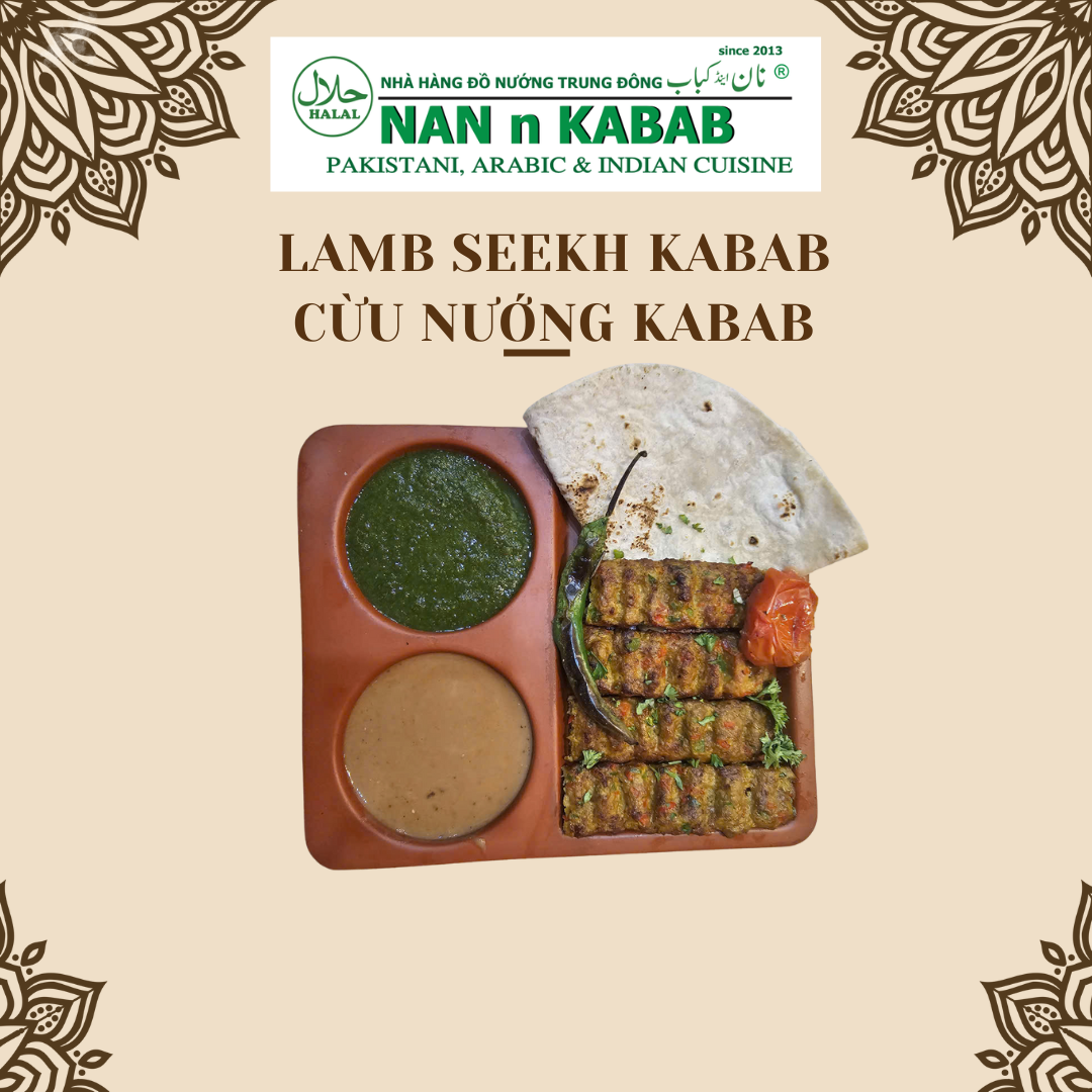 LAMB SEEKH KABAB