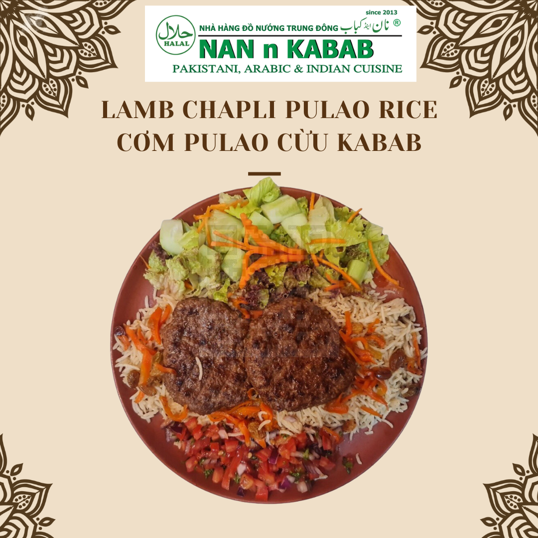 Lamb Chapli Pulao Rice